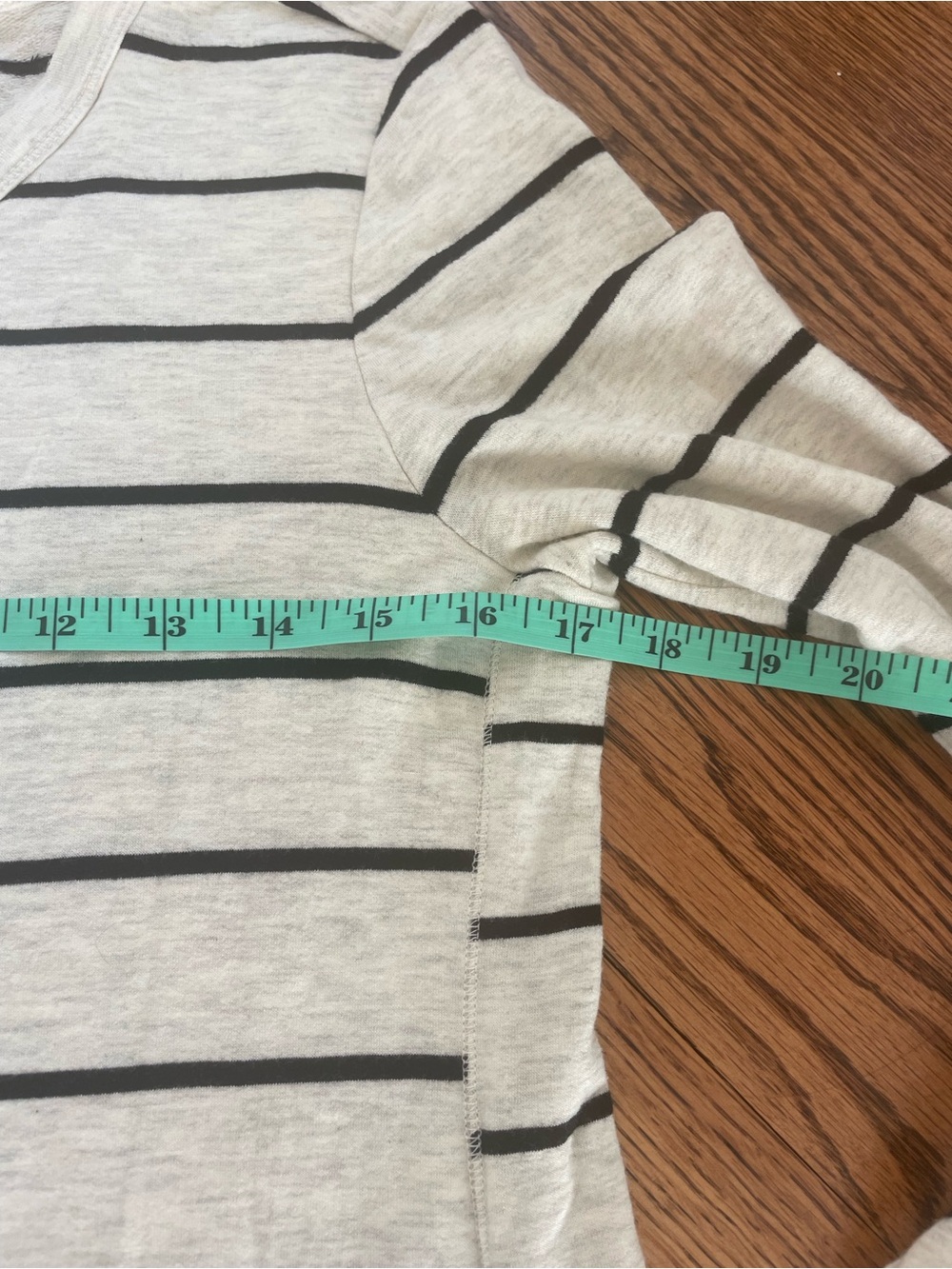 Lou & Grey Loft Soft Sweatshirt Striped Dress Size Medium - Picture 7 of 10